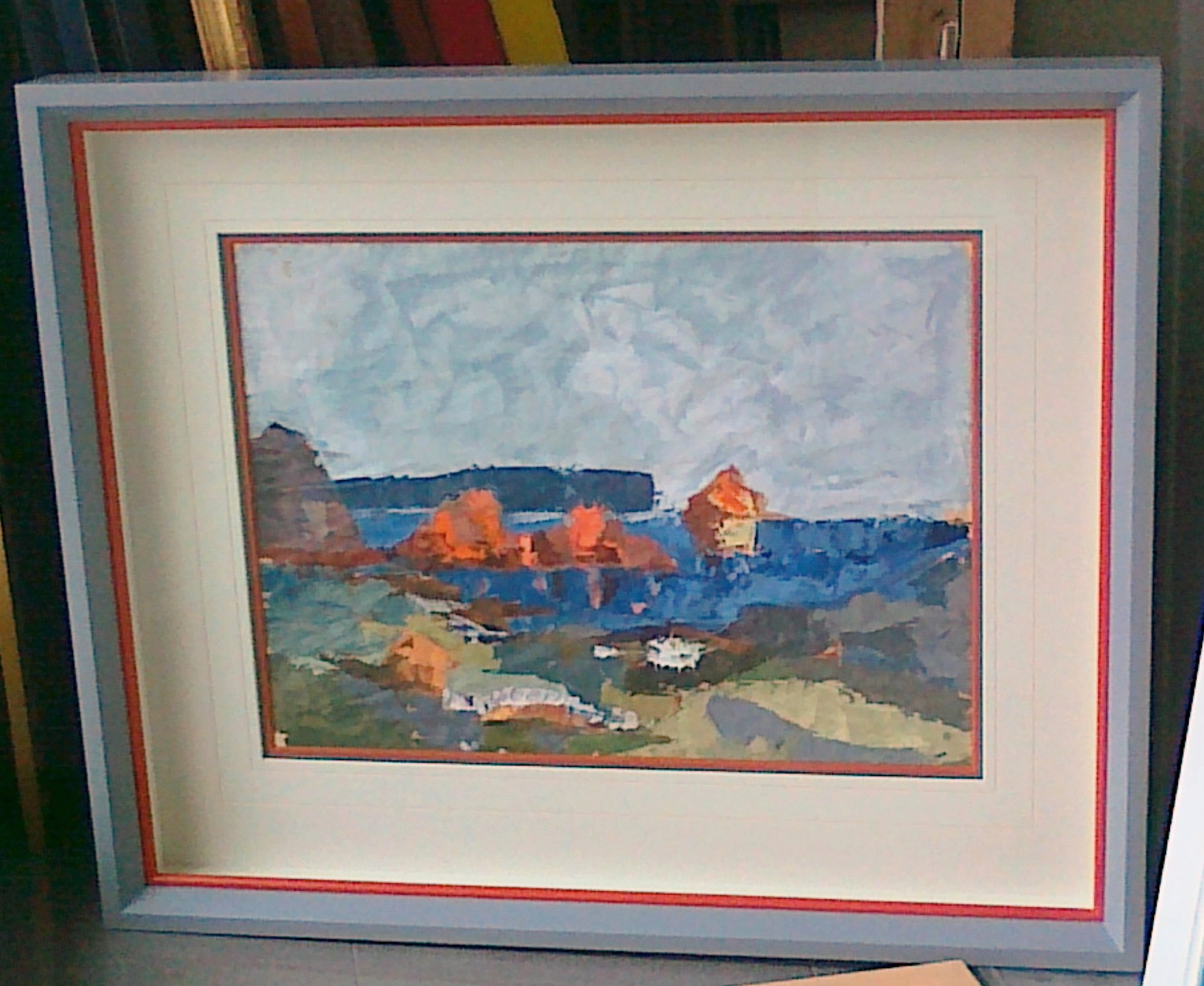 Cornice dipinto impressionismo legno