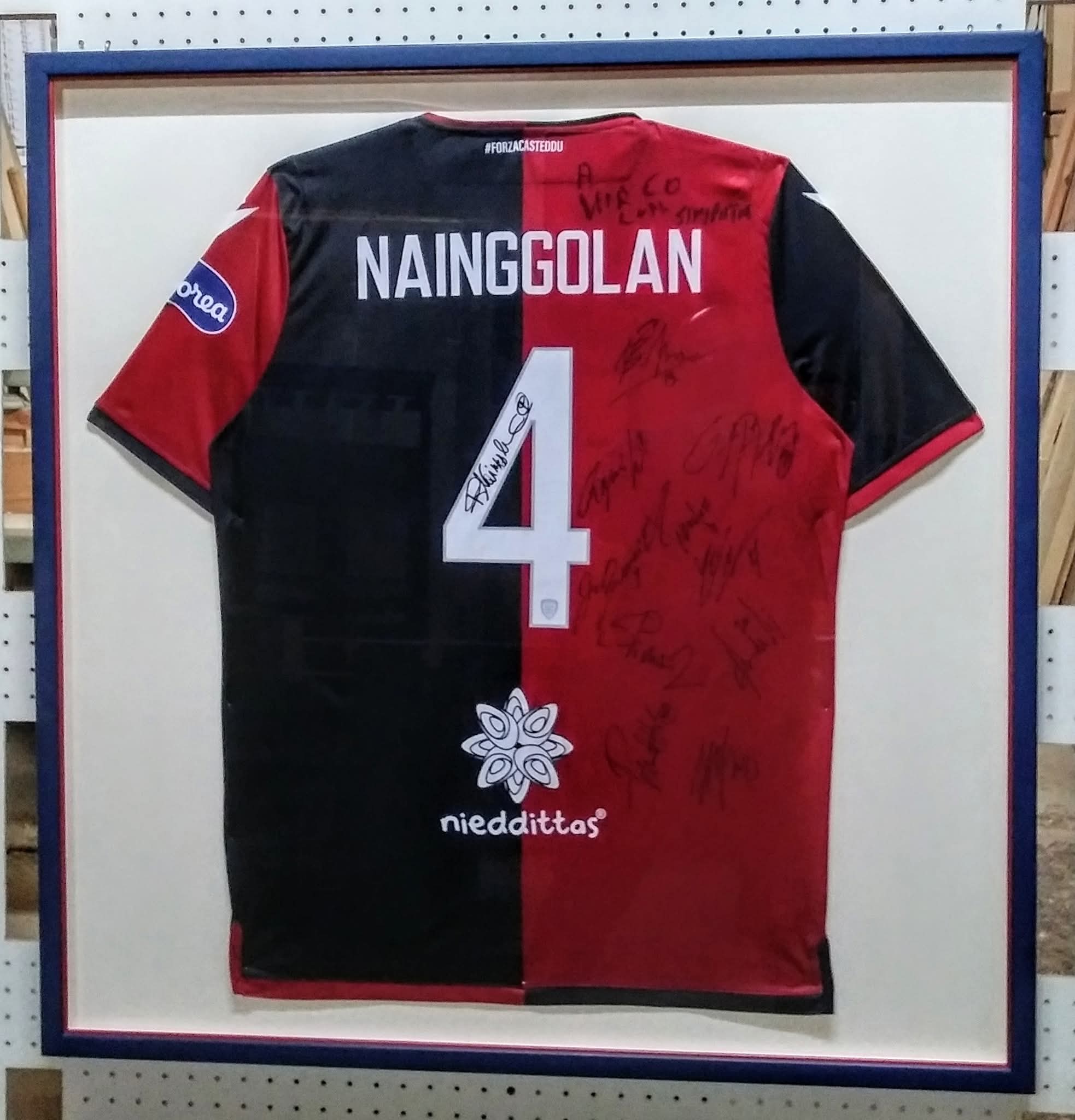 cornice maglia nainggolan cagliari